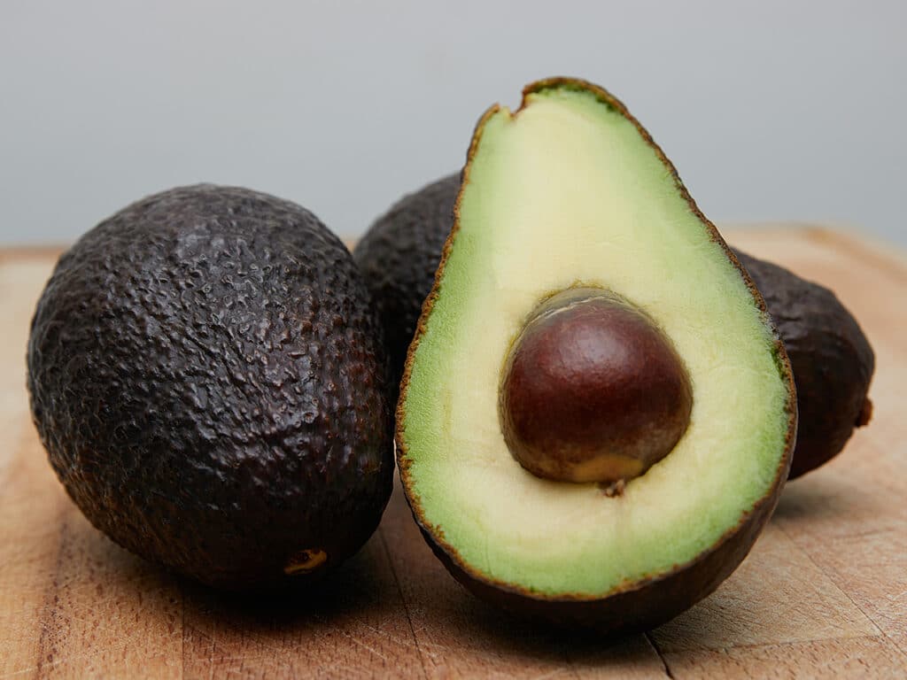 Group of avocados